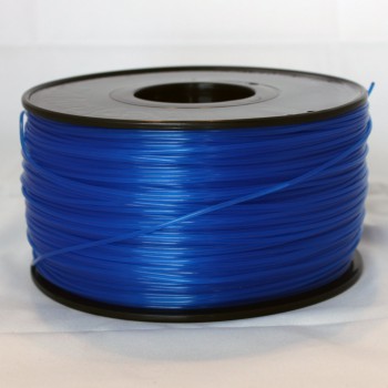 3D Printer Filament 1kg/2.2lb 1.75mm   PLA  Blue (Translucent)  